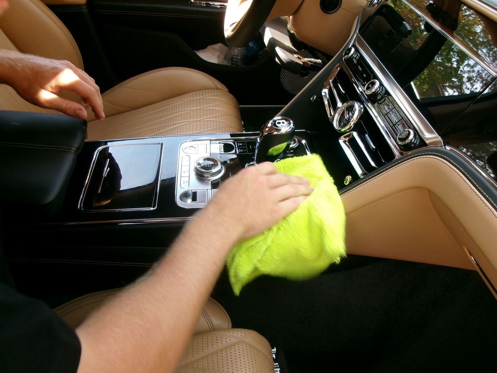 Interior detailing in progress
